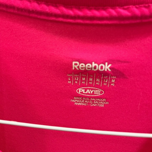 Reebok Pink Tee - Picture 3 of 3